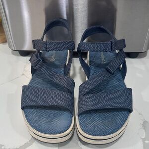 Baretraps Blue Strappy Sandals